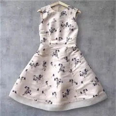 RED VALENTINO シルク ワンピース レース サーモンピンク 40 - メルカリ