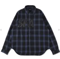 値下げ！WIND AND SEA Ombre Plaid Nel Shirt！ 8083000157204_1.jpg?v=