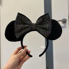 は*中様 ディズニーカチューシャ ビーズ装飾付き