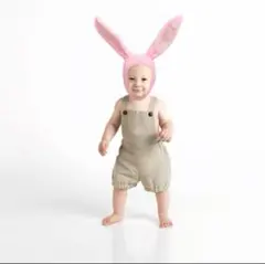 うさぎ 被り物 うさみみカチューシャ キッズ コスチューム イースター うさ耳