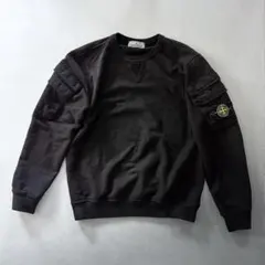 STONE ISLAND ブラック スウェット 23awのサムネイル