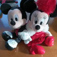 ディズニー　ビックバンドビート　ぬいぐるみ　BBB サイン入27cmDISNEY