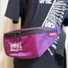 美品!!★Manhattan Portage★ウエスト・ボディバッグ★男女兼用