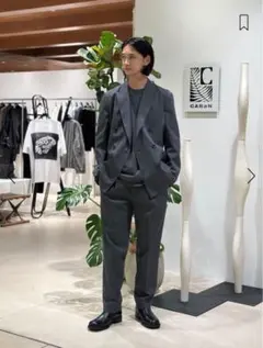 CABaN ダブルブレストジャケット パンツ セットアップ CABaN シーアイランドデニム ダブルブレストジャケット