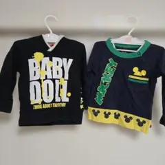 お得品　BABY DOLL トップスセット 80cm