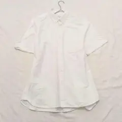 【無印良品】半袖シャツ（XL）ボタンダウン 綿100％ メンズ カジュアル 無地のサムネイル