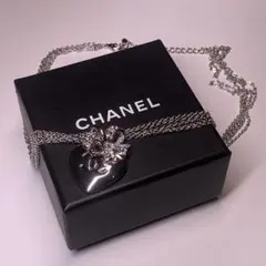 ✨デコルテで輝くチェーン…✨CHANEL ハートモチーフ・ココマーク・ネックレスのサムネイル