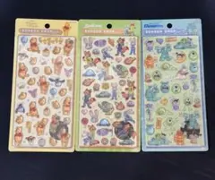 ボンボンドロップシール 国内正規品 ディズニー3シートセット