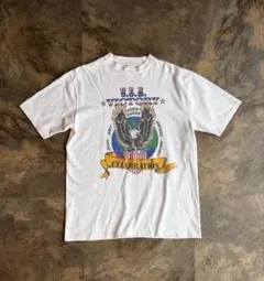 90s 湾岸戦争 勝利記念 ミリタリー Tシャツ [ARMY/NAVY]のサムネイル
