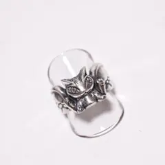 ヴィンテージ わちふぃーるど 猫のダヤン シルバー 指輪 リング オリジナルシルバーアクセサリー 恐竜アクセサリー [RC GEAR