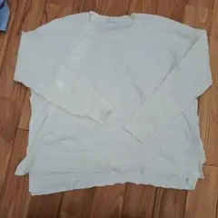 LOWRYS FARM 長袖ニット M アイボリー