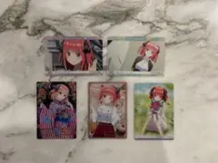 五等分の花嫁 中野二乃 sp付きコンプリートカードセット