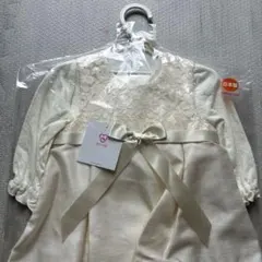 新品　赤ちゃんの城　セレモニースーツ クリーム色