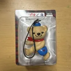 ハ*ミ様 ぽすくま フィギュア ストラップ 郵便局