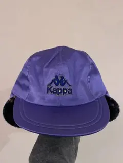 Kappa 紫色 キャップ フリースバンド付き