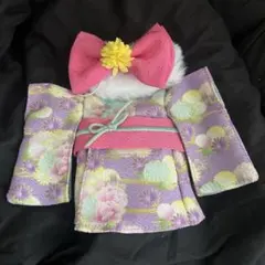ぬいもーず　桜の和装コスチュームセット Yahoo!オークション - nuiMOs ぬいぐるみ専用コスチューム 2点