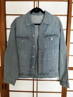 GU ライトブルー デニムジャケット