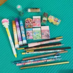 子ども用カラフル文具セット