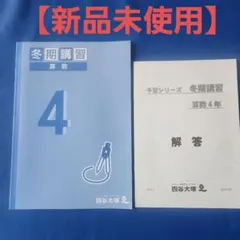 2026年最新】四谷大塚 冬期講習 4年の人気アイテム - メルカリ