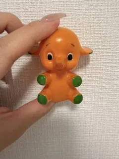 サトちゃん　ソフビフィギュア　昭和レトロ