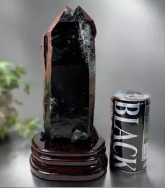 モリオン六角柱 パワーストーン 黒水晶 鑑賞石 天然石 自然石 原石