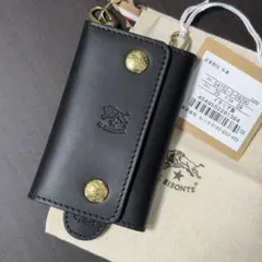 【新品未使用】イルビゾンテ キーケース ブラック R4BK
