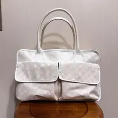 GHERARDINI ボストンバッグ 白 bg153