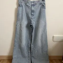 Chico ライトブルーワイドレッグデニム