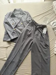 Rope picnicグレーセットアップスーツ m