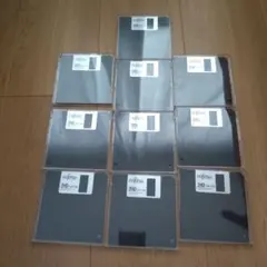 Fujitsu 2HD フロッピーディスク 10枚セット
