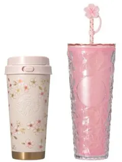 スターバックス 桜タンブラーSAKURA2026 TOGOボトル　コールドカップ