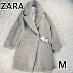 ZARA 新品タグ付　テディベアコート　M