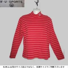 m21671・値下★M・U・SPORTS W★綿85％カットソー伸縮性あり