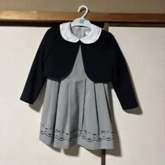 セレモニーワンピース&ジャケットセット　120cm