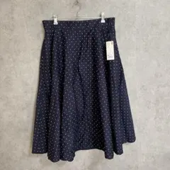 新品　タグ付　未使用　ユニクロ　UNIQLO ボトムス　スカート　水玉　ドット