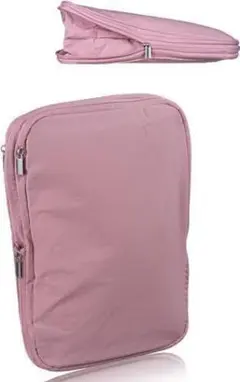 旅行用圧縮袋 トラベルポーチ 圧縮 圧縮袋 旅行 (S オーキッドピンク)