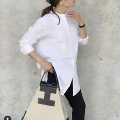 UNIQLO タキシードロングシャツ