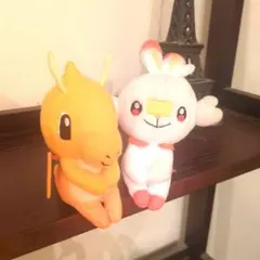 美品　ポケモン　ちょっこりさん　カイリュー　ヒバニー　在庫薄　2020年発売