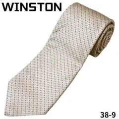 WINSTON　ネクタイ　総柄　結婚式　二次会　パーティー　フォーマル