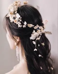 ウェディングヘアアクセサリー　髪飾り