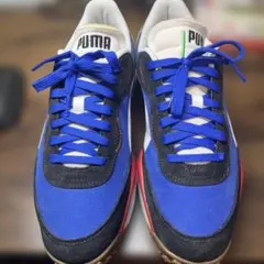 PUMA 020 スニーカー 青/黒/赤