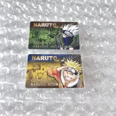 NARUTO バースデイカード はたけカカシ うずまきナルト