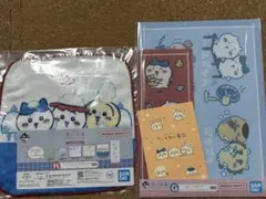 一番くじちいかわ　G賞クリアファイル H賞タオル