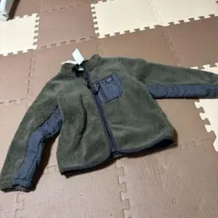 オリーブグリーン フリースジャケット　ジャンバー　新品未使用　アウター　120