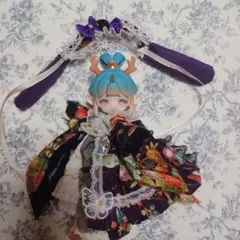 即購入OKです。アンティーユ鹿　てふてふドレス&うさ耳ヘッドドレス