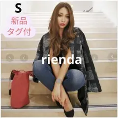 【新品タグ付】rienda ツイードテーラードジャケット 定価13750円