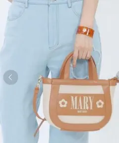 MARY QUANT マリークワント 2ways ミニトート バッグ 美品