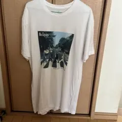 THE BEATLES ビートルズ　バンドT Tシャツ　半袖　白　ホワイト