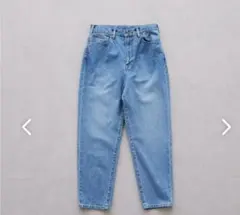 北欧暮らしの道具店　テーパードデニム　ブルー　Mサイズ