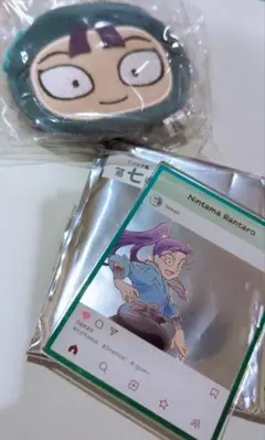 忍たま 立花仙蔵 アクリルトレカプレート ミニポーチキーホルダー